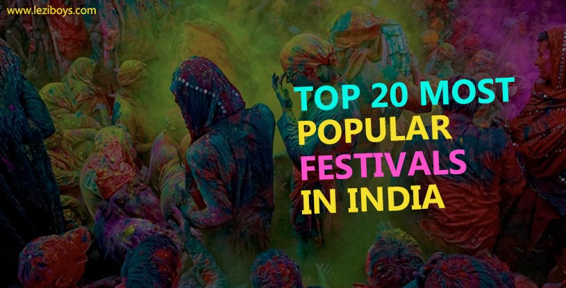 Most Poupular festivals in india