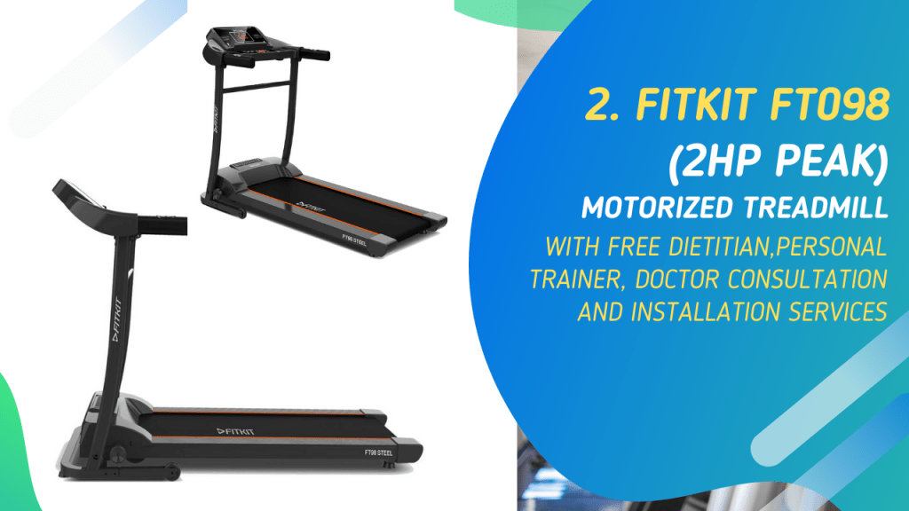 buy Fitkit FT098 treadmill online at amazon